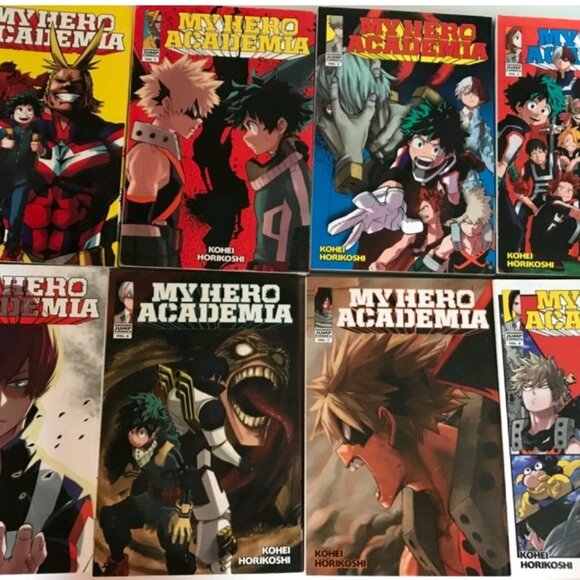 My Hero Academia Manga volumes 1-8 - Picture 1 of 2